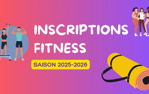 INSCRIPTION FITNESS 25-26