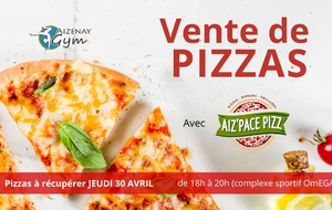 Vente de PIZZA 🍕