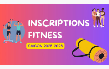 INSCRIPTION FITNESS 25-26