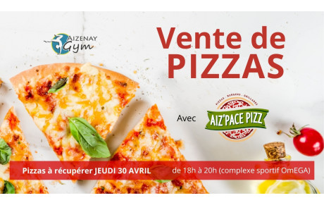 Vente de PIZZA 🍕